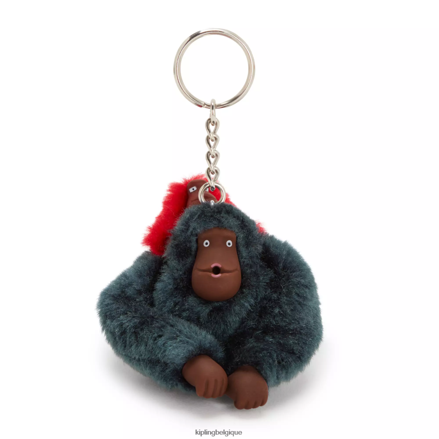 porte-clés | Kipling porte-clés singe maman et bébé maman et bébé sven vrai ton bleu unisexe ZJH42P686