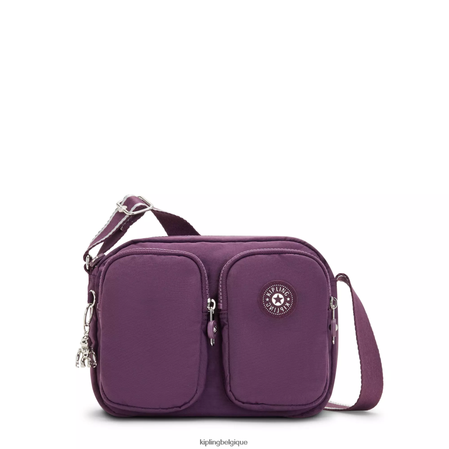 sacs à bandoulière | Kipling sac à bandoulière patti prune sans fin unisexe ZJH42P218