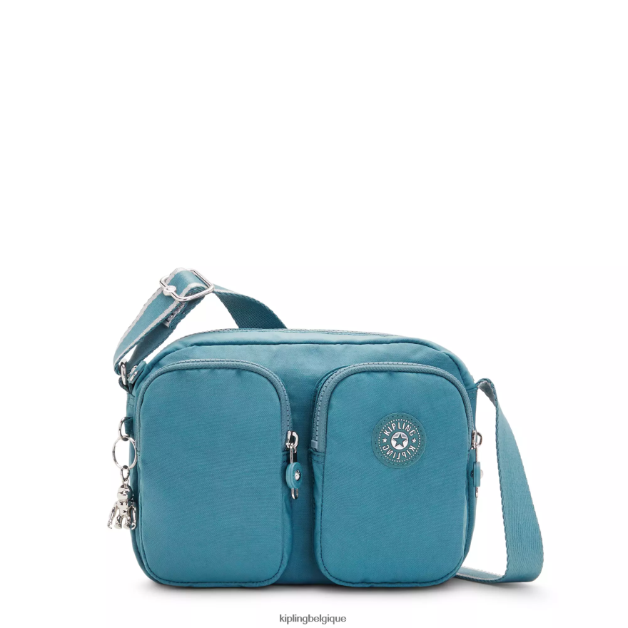 sacs à bandoulière | Kipling sac à bandoulière patti sarcelle d'océan unisexe ZJH42P217